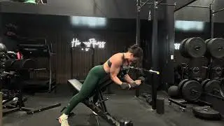 DB Incline Spider Curls 