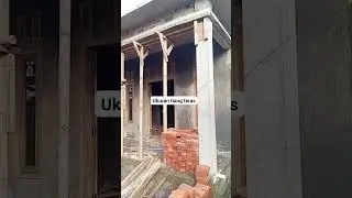 berapa ukuran tiang teras