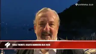 31 luglio 2020 - Isole Tremiti, issata bandiera blu 2020