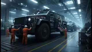 Inside a Presidential Armored Vehicle Factory | How the U.S. President’s Car Is Built (Full Process)