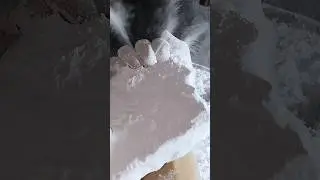 Soft Chalk Crushing #shorts #chalk #chalkcrushing