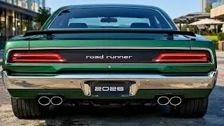 This 600HP Road Runner Will DESTROY Modern Muscle Cars!