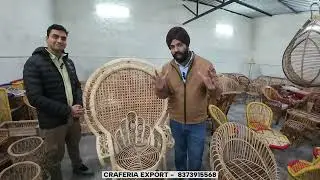 Cane Chair Table Set Manufacturer | Bamboo Furniture Wholesale Warehouse Delhi | PAN India Delivery