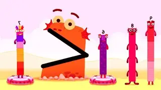 Академия обучения Numberblocks #293 - Изучаем Numberblocks 7 9 6 8 2 - Numberblocks от Cbeebies