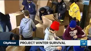 GTA homeless welcome winter survival kits prepared by volunteers