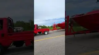 Mini Truck Pulls 10,000lb boat!