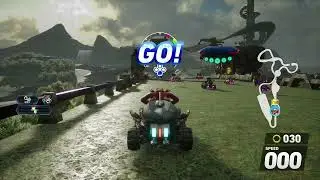 That recovery was Egg-celent - Sonic Racing: CrossWorlds