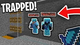 I TRAPPED MEEZOID & HATEFOO IN MY BASE (INSANE 2V1) - HOW TO HCF (2) | Minecraft HCF
