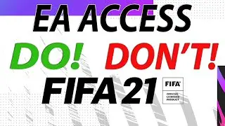 FIFA 21 HOW TO MAXIMISE EA ACCESS 10 HOUR TRIAL #01