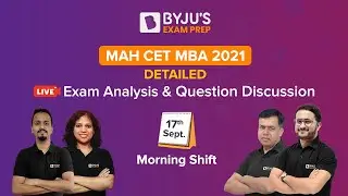 MAHCET MBA Analysis 2021 (17 Sep,1st Shift) | Detail CET MBA 2021 Question Paper Review & Solution