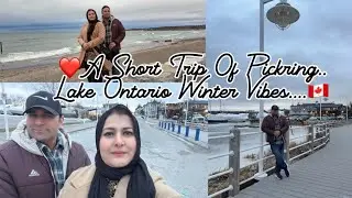A Short Trip On Pickring Lake Ontario Winter Vibes..../Beautiful views...