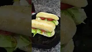 homemade chicken sub sandwich.💯👌🇺🇲