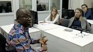 Professor from Ghana in Lobachevsky University