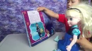 Disney Frozen My Busy Books Elsa, Anna, Olaf, Kristoff, Sven,Hans and more  11