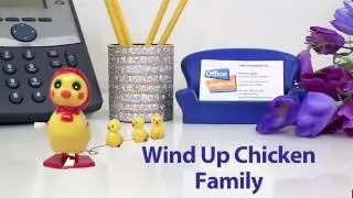 Wind Up Chicken Family