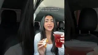 McDonald&rsquo;s Milk Tea Drink Hack #mcdonaldshacks #mcdonalds #milktea #sweettea #icedtea #milktealover