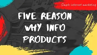 5 reasons why I recommend starting an online business selling information products
