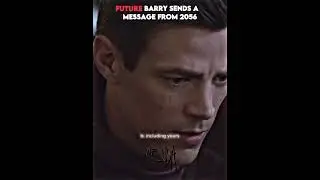 Future Barry Sends A Message From 2056 #theflash