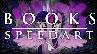 B O O K S - wallpaper speedart