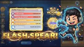 DPS TEST BEFORE & AFTER FLASH SPEAR [Ragnarok X Together]