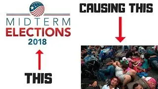 The 2018 Midterms Migrant Caravan Psyops - Migrant Caravan Continues To Come Close To The U.S.