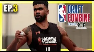 NBA LIVE 19 THE LEAGUE Ep.3 - 1ST OVERALL PICK IN THE MOCK DRAFT & PLAYING IN THE DRAFT COMBINE