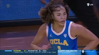 CIRCUS Shot By Kiki Rice After Steal & Behind The Back Between 2 Defenders! | #10 UCLA vs #17 Oregon