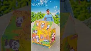 Panda Tent House #unboxing #tenthouse #toys #shortsfeed #ytshort #youtubeshorts