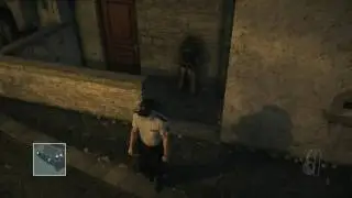 Hitman: Guy takes piss on wall