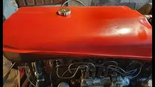 Cleaning the Massey Ferguson 35 835 Fuel Tank By Electrolysis Part 1