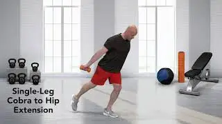 How to do a Single-Leg Cobra to Hip Extension
