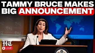 LIVE: State Department Press Briefing | Tammy Bruce | USA | Trump | Syria | Netanyahu | Epstein | US