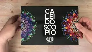 Aurora Optima Caleidoscopio Luce Blu Fountain Pen with Goccia Nib Unboxing
