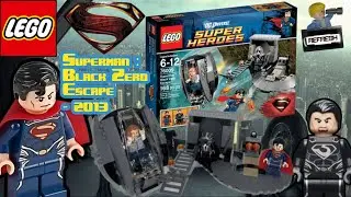 Somehow, General Zod Returned - LEGO DC Superheroes 2013 Superman Black Zero Escape (76009)