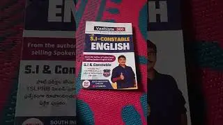 SI CONSTABLE ENGLISH BEST BOOK #shorts #trending #indian