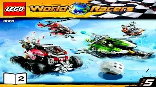LEGO instructions - World Racers - 8863 - Blizzard's Peak (Book 2)