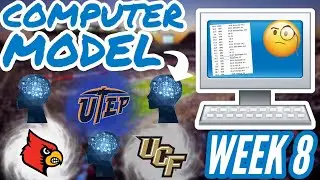 Computer Model *REVEALS* Best CFB Week 8 Predictions & Picks