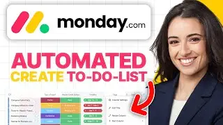 How to Create a Simple Automated To Do List on Monday.com (2026 Tutorial)