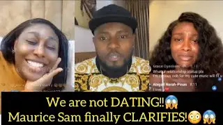 BOMBSHELL!! Maurice Sam has differentiated his relationship with Pearl Wat from Sonia Uche 😱😱