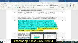 Exp22_Word_Ch02_CumulativeAssessment - Space | Exp22 Word Ch02 CumulativeAssessment   Space |