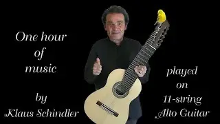 One Hour of Guitar Music on 11 string Alto Guitar