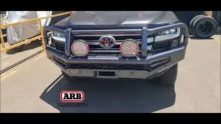 LC300 with ARB Summit Bar, Rails &Steps with Intensity Solis lights