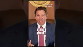 Ron DeSantis on property taxes: 'It's like paying rent to the government.'