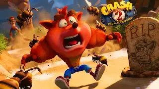 Die Bienen kamen pers&ouml;nlich aus der H&ouml;lle | Crash Bandicoot 2 #05 | Lets Play Deutsch