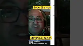 Why is power 80%? #type2error #power #samplesize #rct #betaerror #statisticalpower