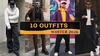 10 Latest Outfits for Men | Winter 2026 Fashion