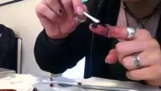 Skinned finger Makeup & Art by Haley Kay
