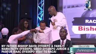 Bishop David Oyedepo's visit to RACAi