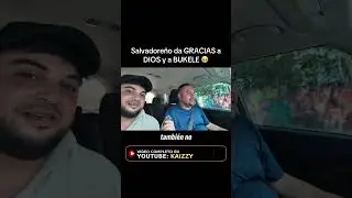 Salvadore&ntilde;o da GRACIAS a DIOS y a BUKELE 🥹