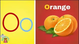 Learn Letter O for Orange 🍊| O for Onion 🧅| O for Ox 🐂| Alphabet O Vocabulary for Kids |#beeqankids 